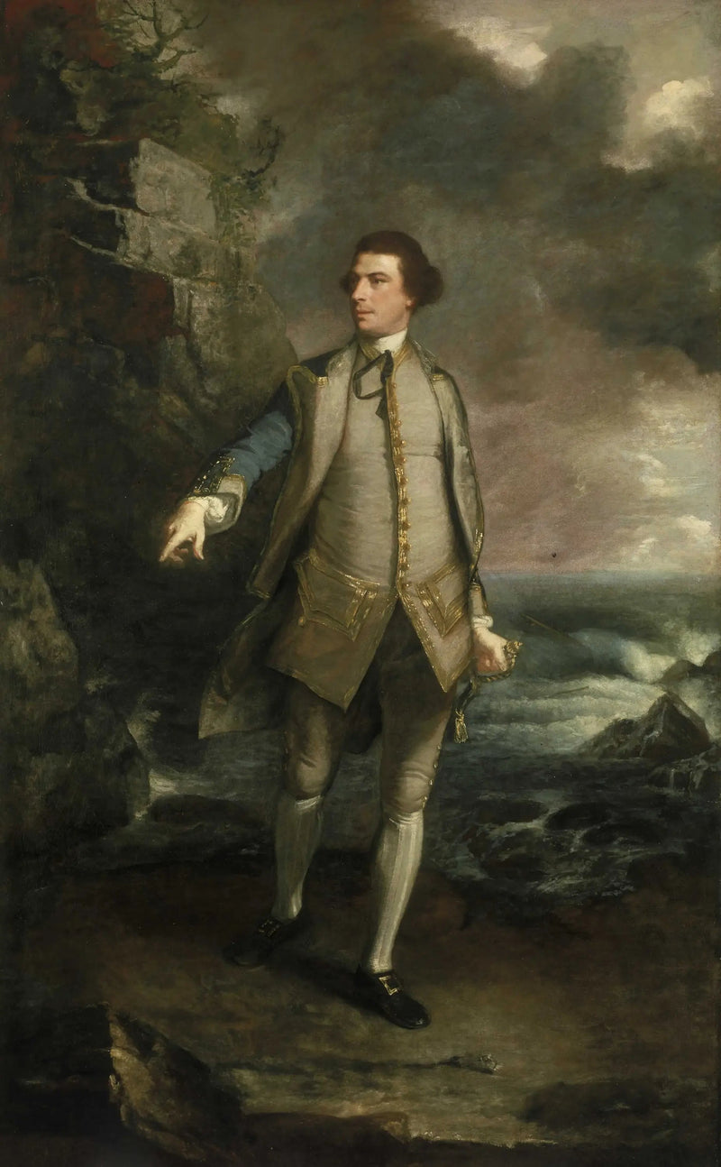 Kapitän der ehrenwerten Augustus Keppel, 1725-1786 - Joshua Reynolds