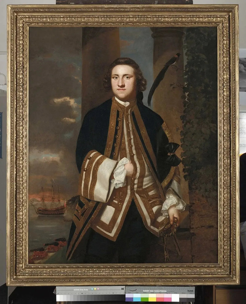 Kapitän der ehrenwerten George Edgcumbe, 1720-1795 - Joshua Reynolds