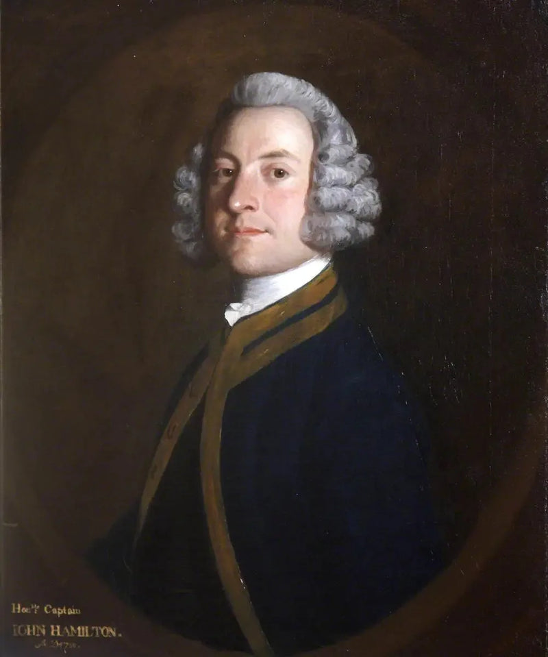 Kapitän der ehrenwerte John Hamilton (1714–1755) - Joshua Reynolds