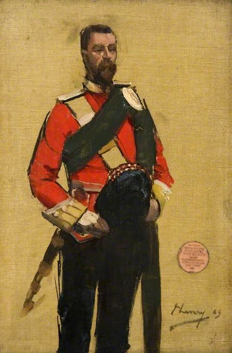 Capitaine Shaw, entrepreneur (croquis) - John Lavery