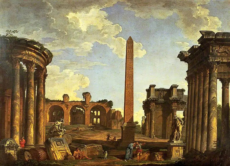 Römisches Capriccio - Giovanni Paolo Panini