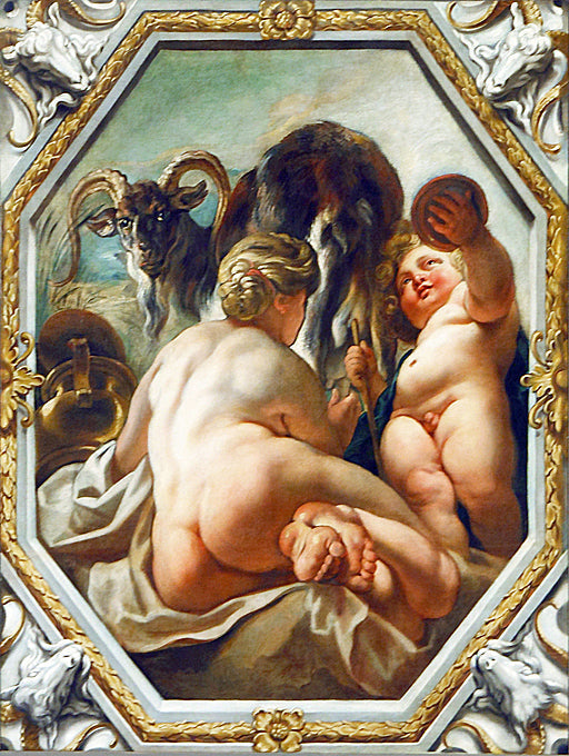 Capricorne - Jacob Jordaens image 1 reproduction d’œuvre d’art à l’huile