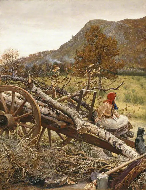 Winterkraftstoff - John Everett Millais