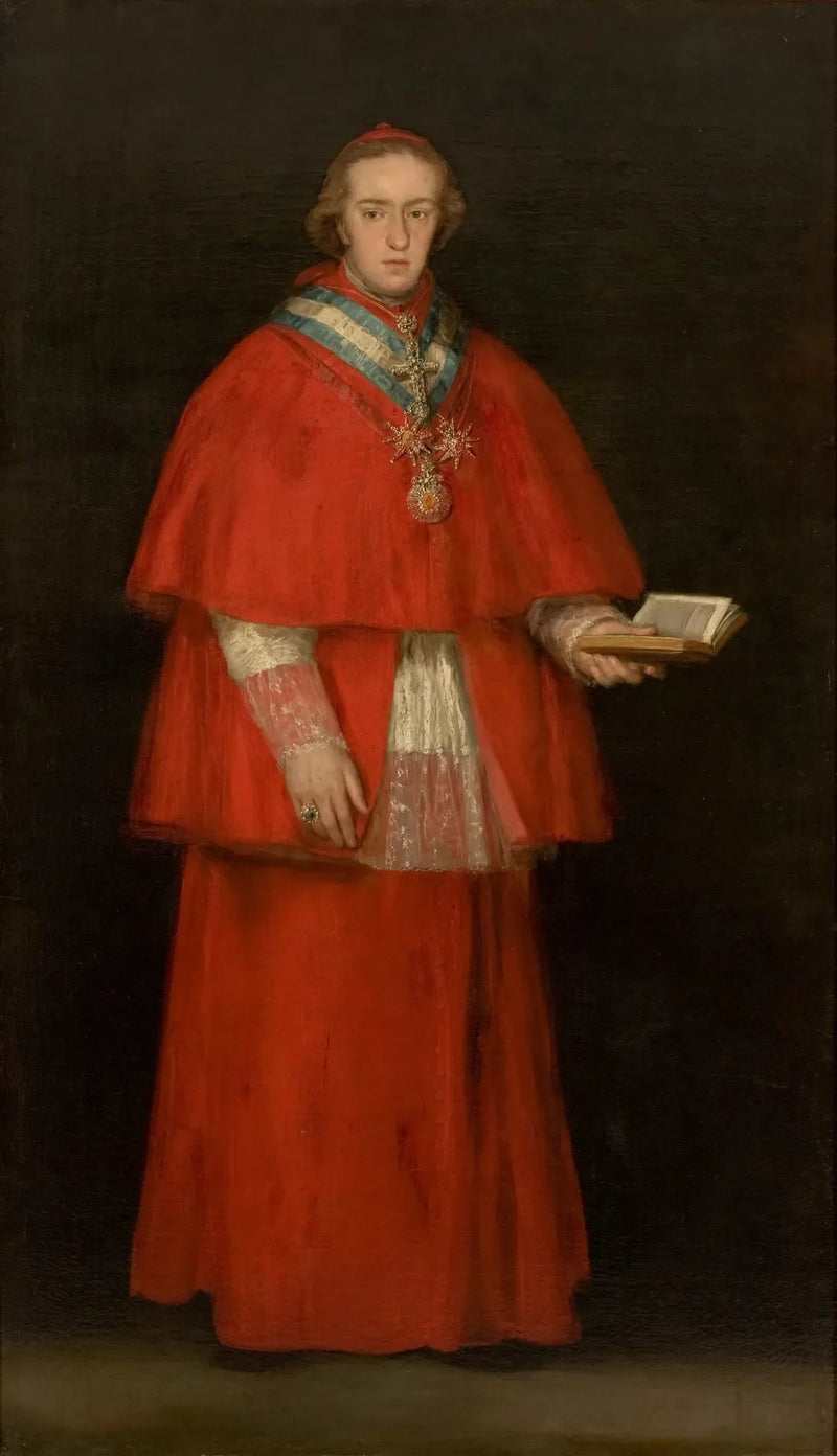 Kardinal Luis María de Borbón y Vallabriga - Francisco de Goya