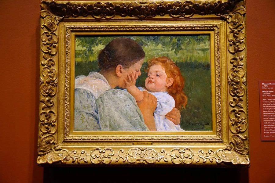 Mütterliche Zärtlichkeit - Mary Cassatt