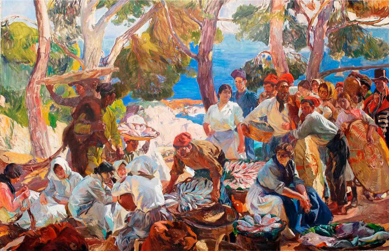Katalonien. Der Fisch - Joaquín Sorolla