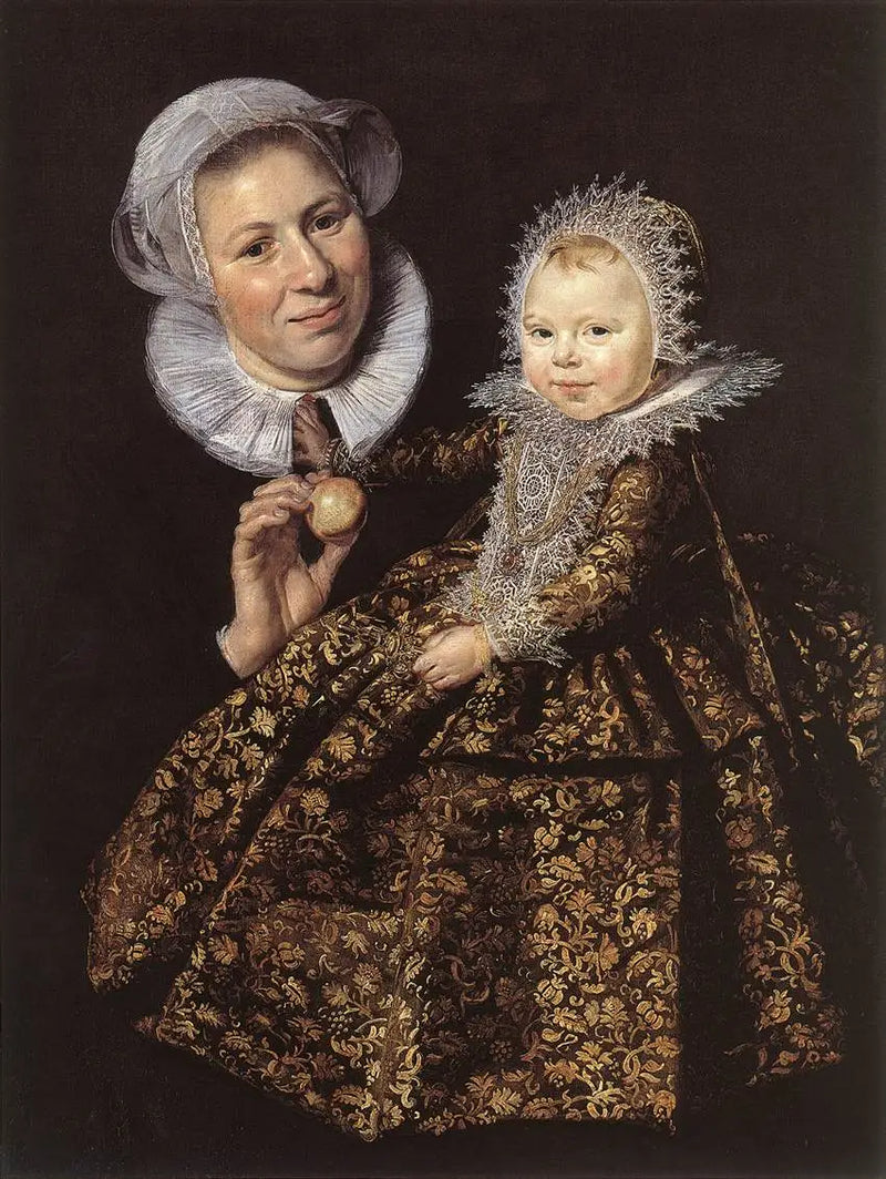 Catharina Hooft und ihre Amme - Frans Hals