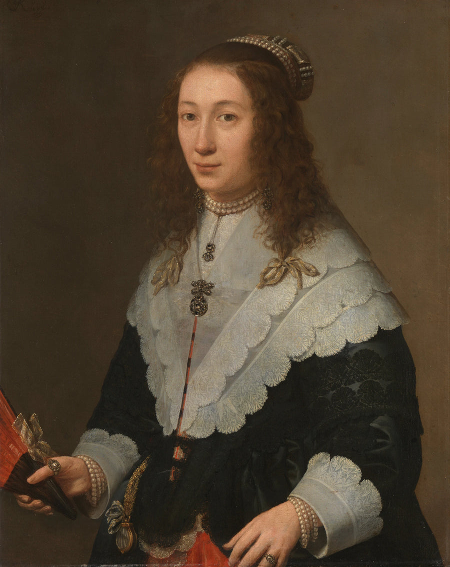 Catharina van Well (1626-1722). Épouse de Guilliaam van Bleyswijk - Gerard van Kuijl