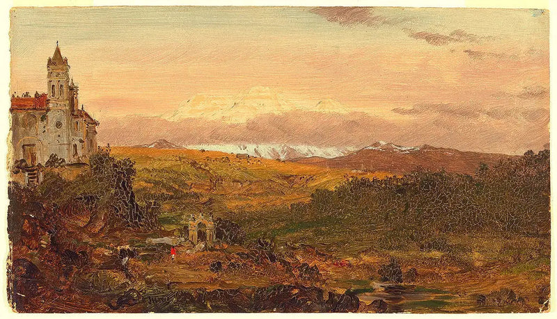 Kathedrale, Chillo, Équateur - Frederic Edwin Church