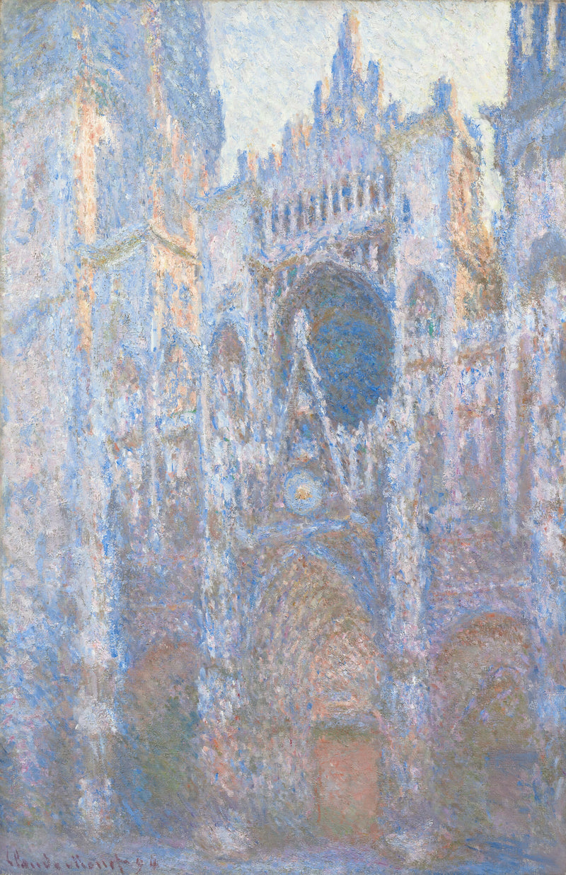 Die Kathedrale von Rouen, das Portal - Claude Monet