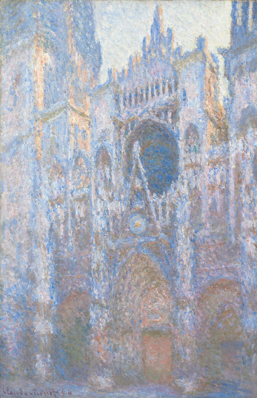 Die Kathedrale von Rouen, das Portal - Claude Monet