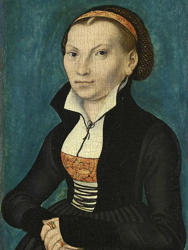 Catherine de Bora, halbfigur, nach rechts gewandt - Lucas Cranach der Ältere