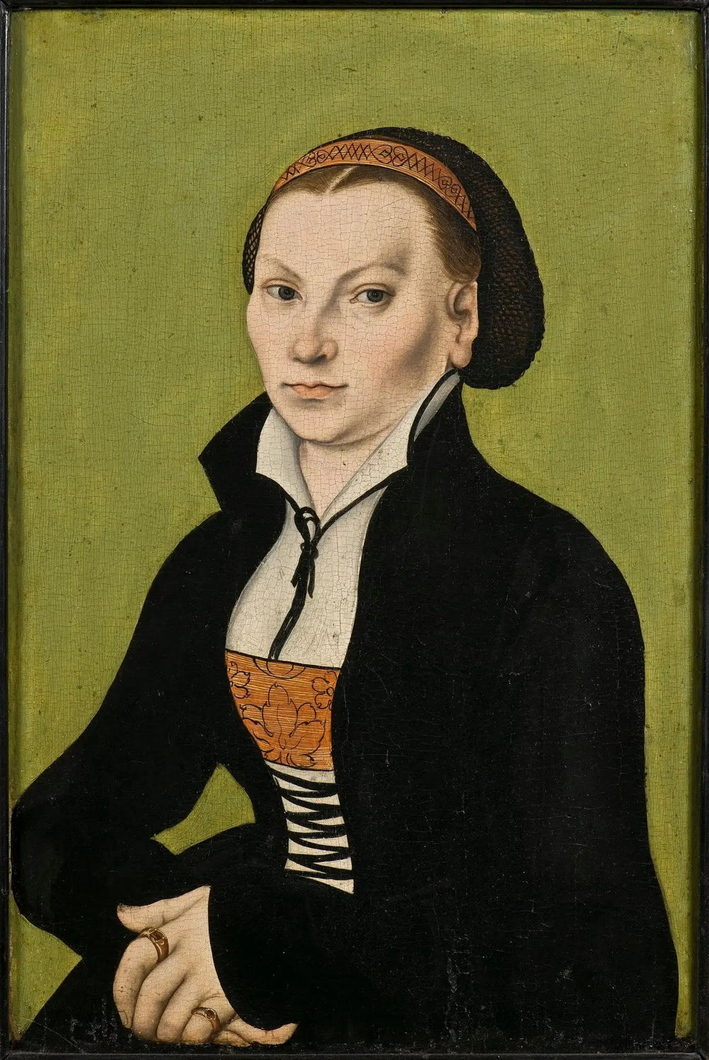 Catherine de Bora - Lucas Cranach the Elder image 1 tableau peint à l’huile sur toile