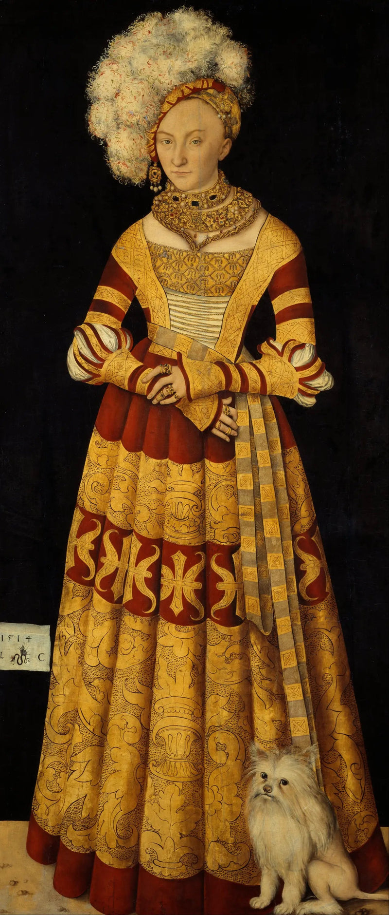 Catherine von Mecklenburg (1487-1561) - Lucas Cranach der Ältere