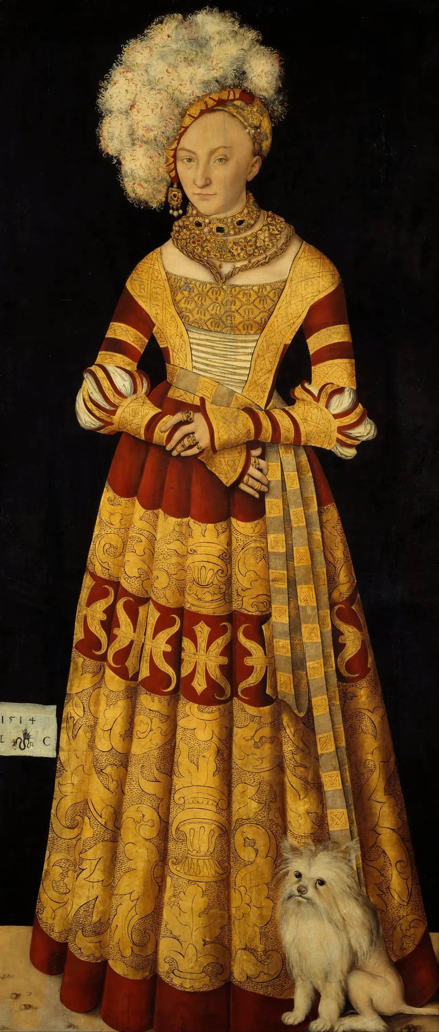 Catherine von Mecklenburg (1487-1561) - Lucas Cranach der Ältere