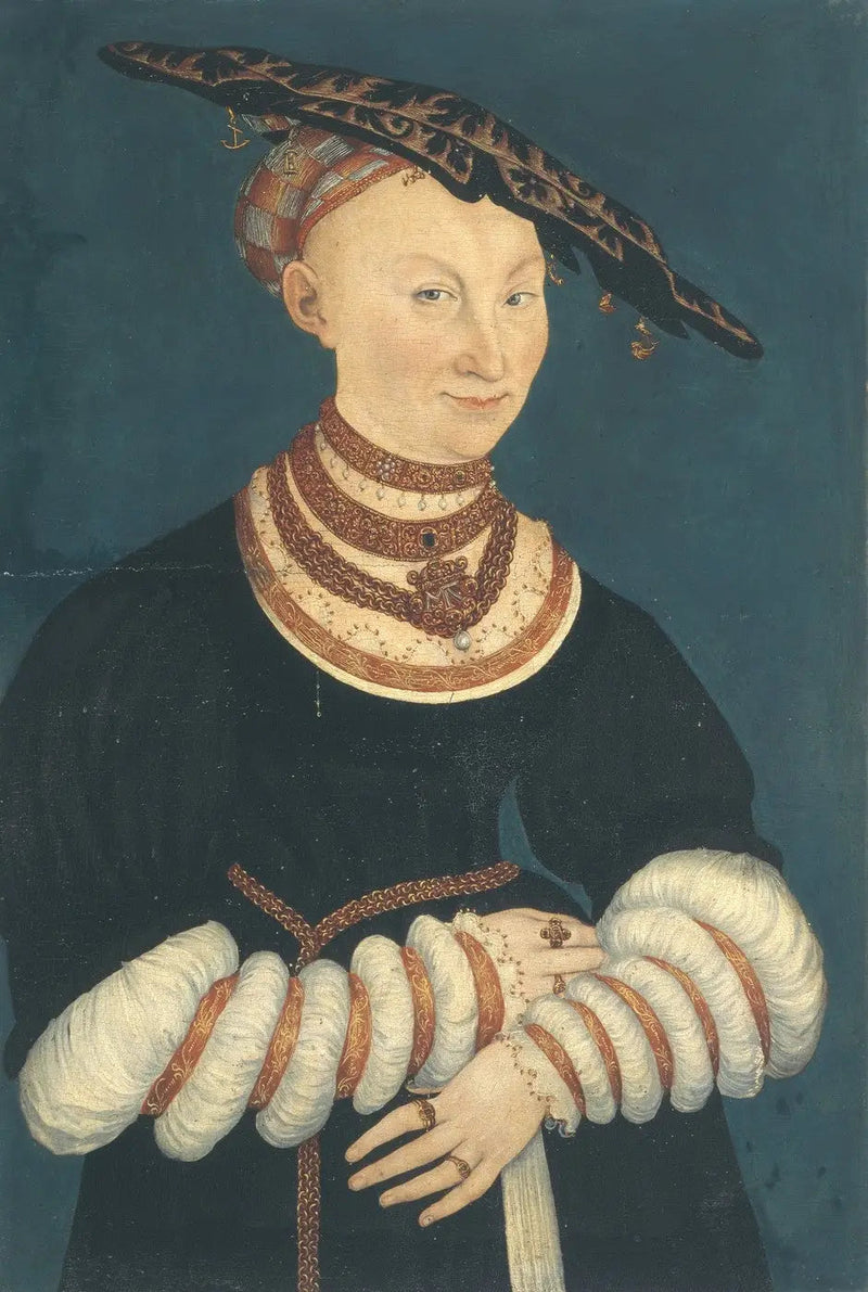 Catherine von Mecklenburg, Herzogin von Sachsen (1487-1561) - Lucas Cranach der Ältere