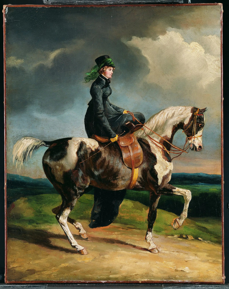 Reiterin - Théodore Géricault