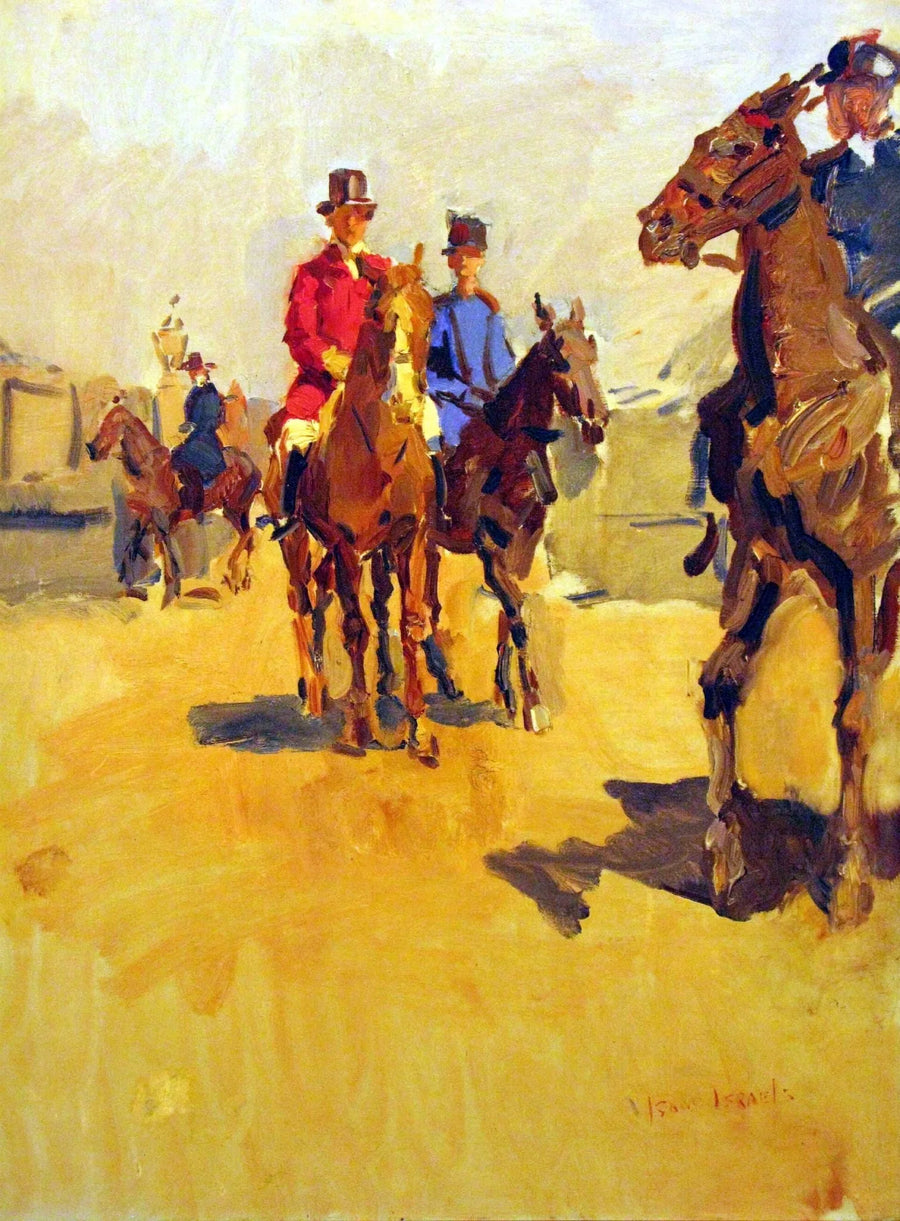 Reiter und Pferde - Isaac Israel