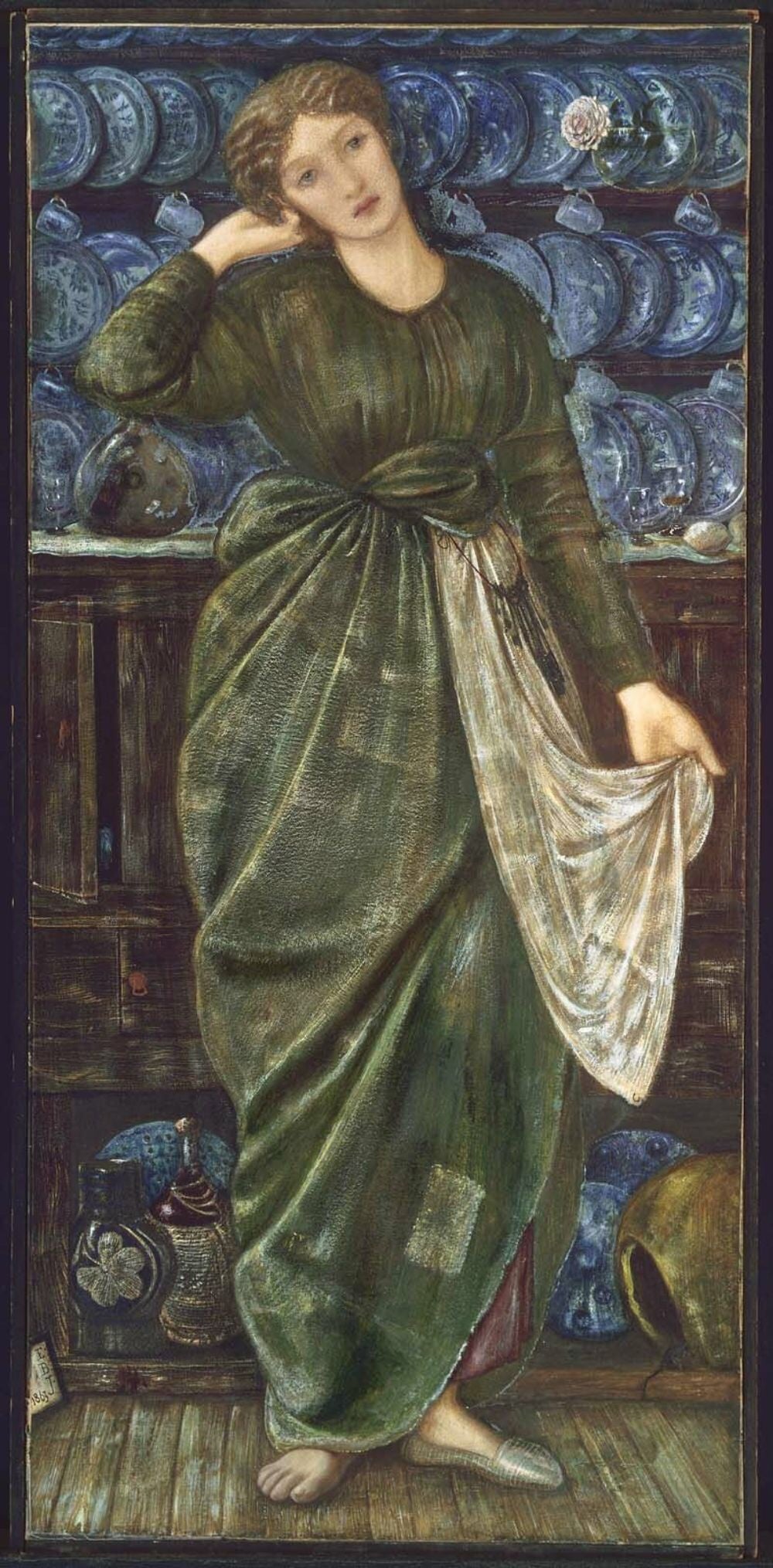 Cendrillon - Edward Burne-Jones image 1 tableau peint à l’huile sur toile