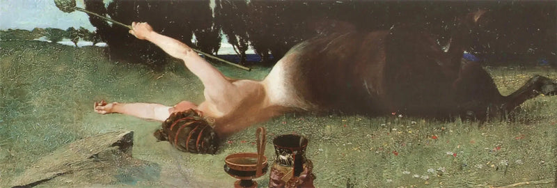Trunkener Zentaur - Franz von Stuck