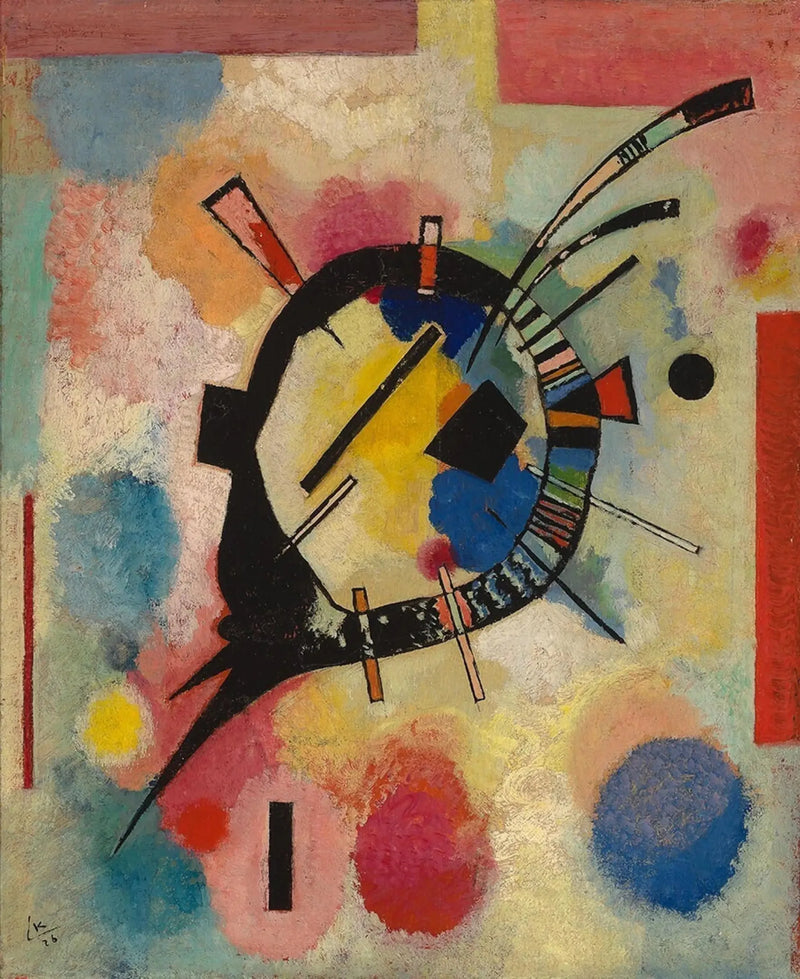 Gelbes Zentrum - Vassily Kandinsky