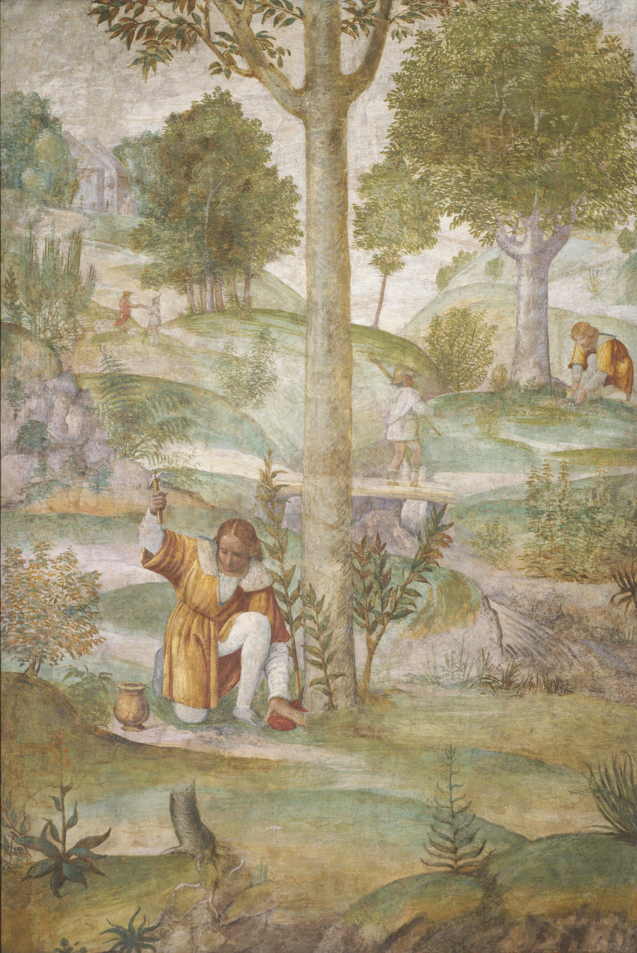 Kopf, der die Juwelen versteckt - Bernardino Luini