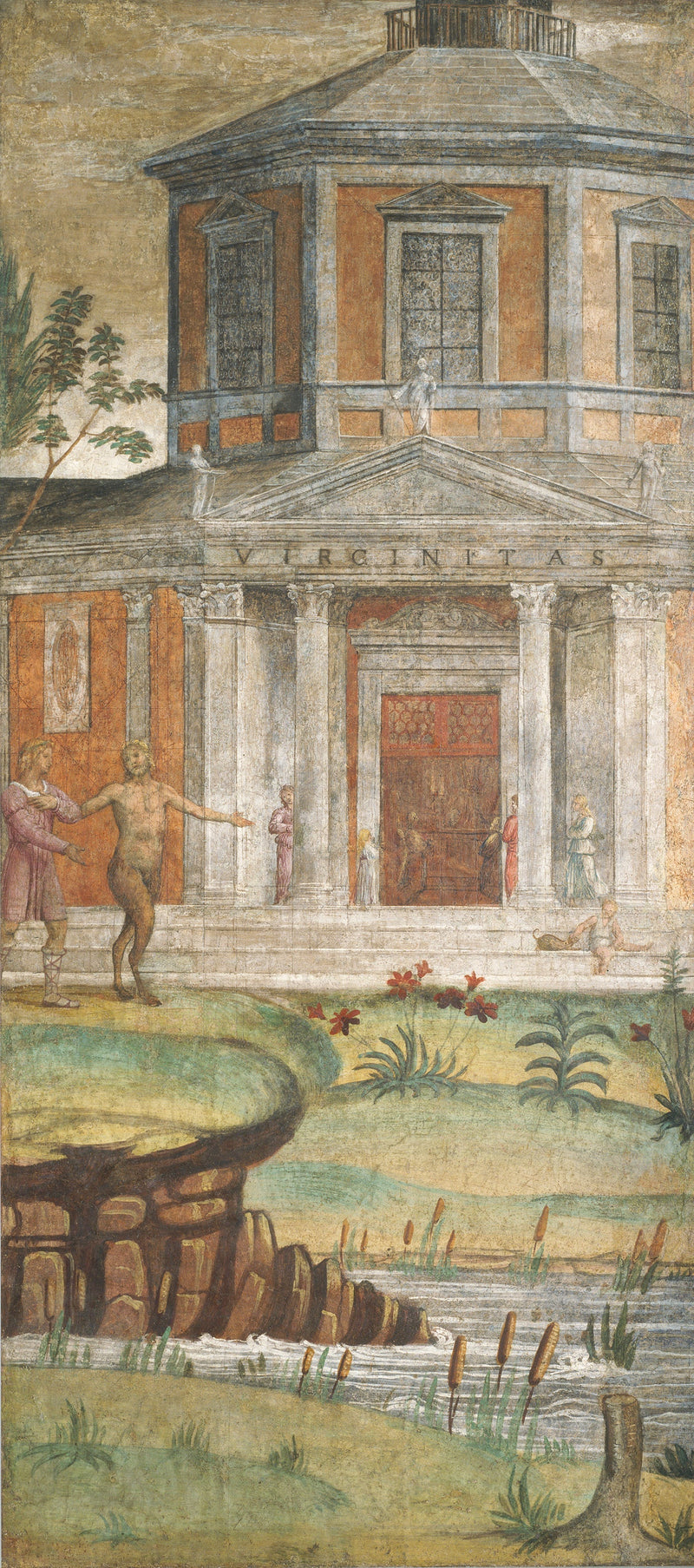 Kopf und Pfanne im Tempel der Diana - Bernardino Luini