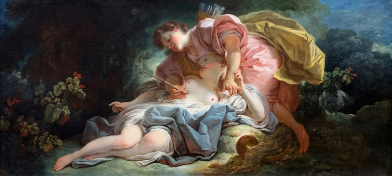Céphale und Procris - Jean-Honoré Fragonard