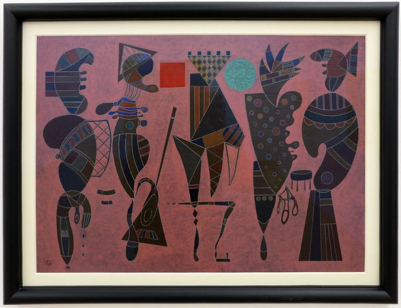 Kreis und Quadrat - Vassily Kandinsky