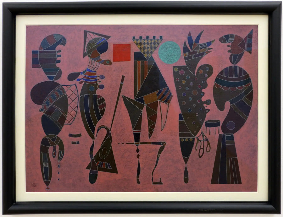 Kreis und Quadrat - Vassily Kandinsky