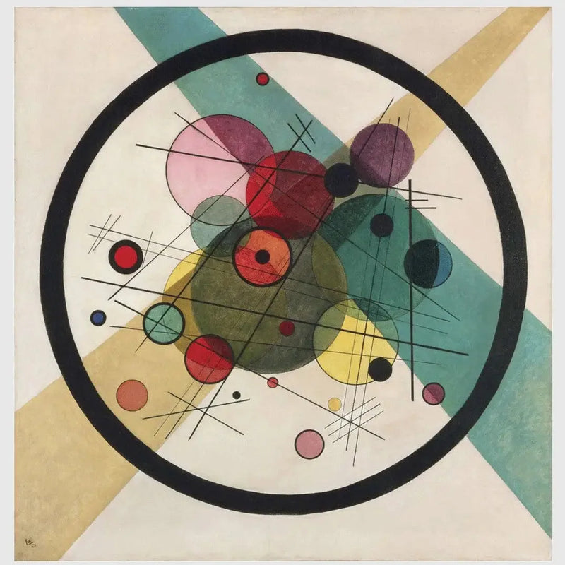 Kreise in einem Kreis - Vassily Kandinsky
