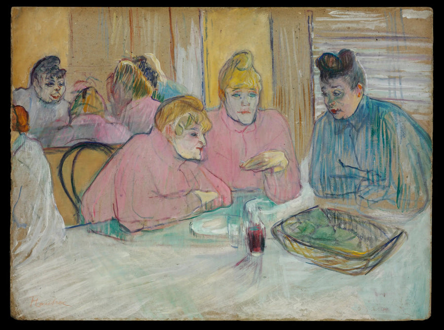 Diese Damen im Refektorium - Henri de Toulouse-Lautrec