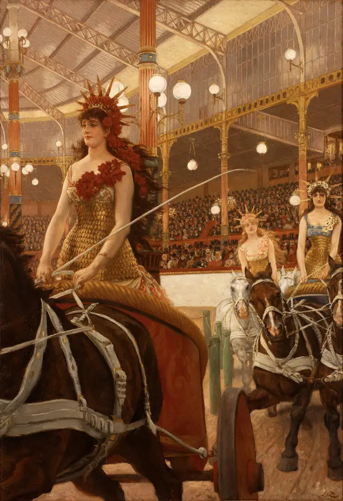 Diese Damen der Streitwagen - James Tissot