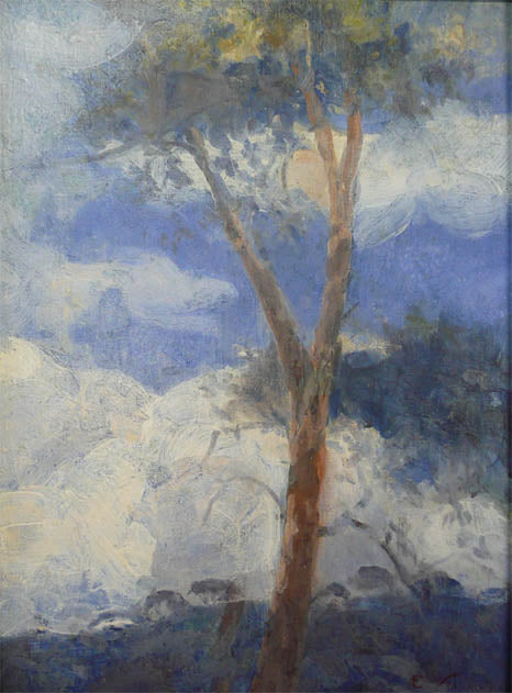 Céu de Teresópolis - Eliseu Visconti image 1 copie peinte à la main à l’huile