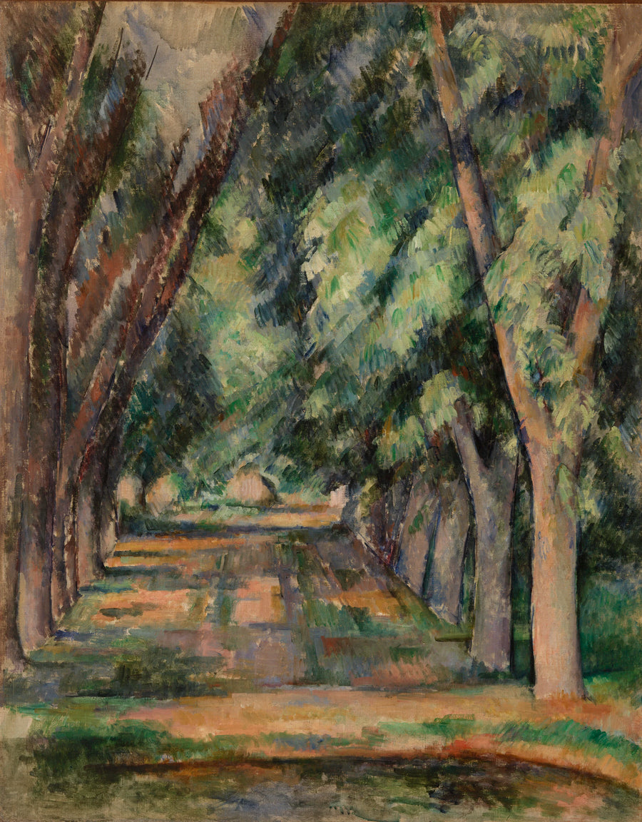 Die Allee - Paul Cézanne