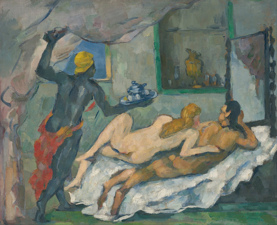 Der Nachmittag in Neapel - Paul Cézanne