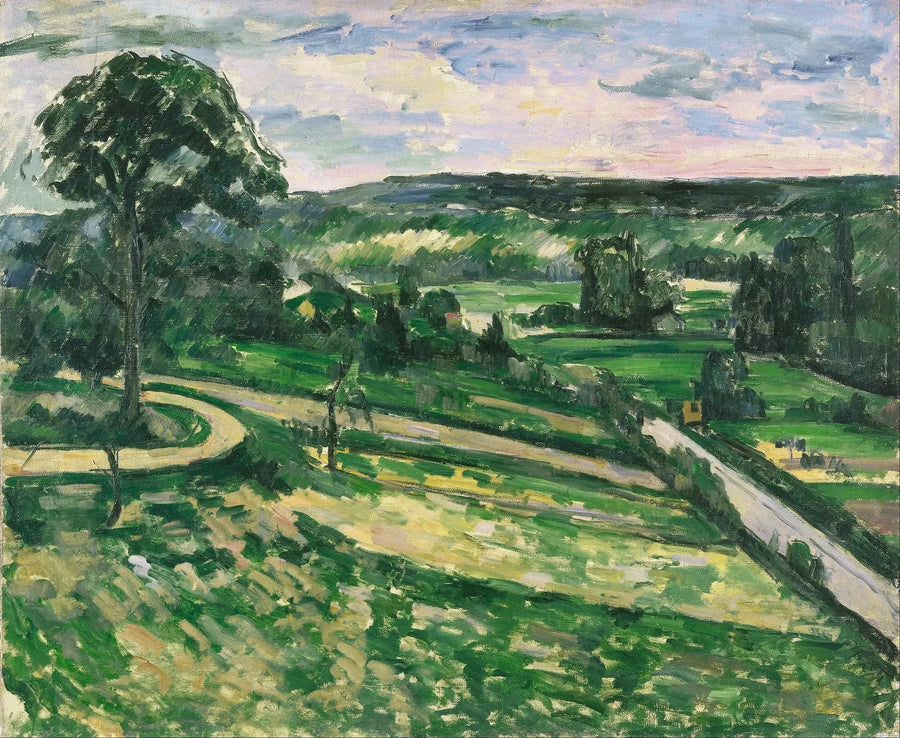 Der Baum an der Wegbiegung - Paul Cézanne