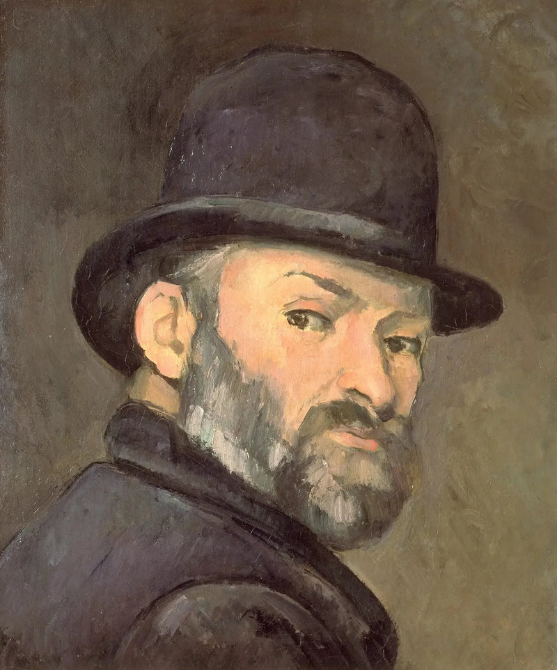 Cezanne mit Melone - Paul Cézanne