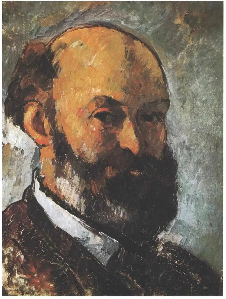 Porträt des Künstlers - Paul Cézanne