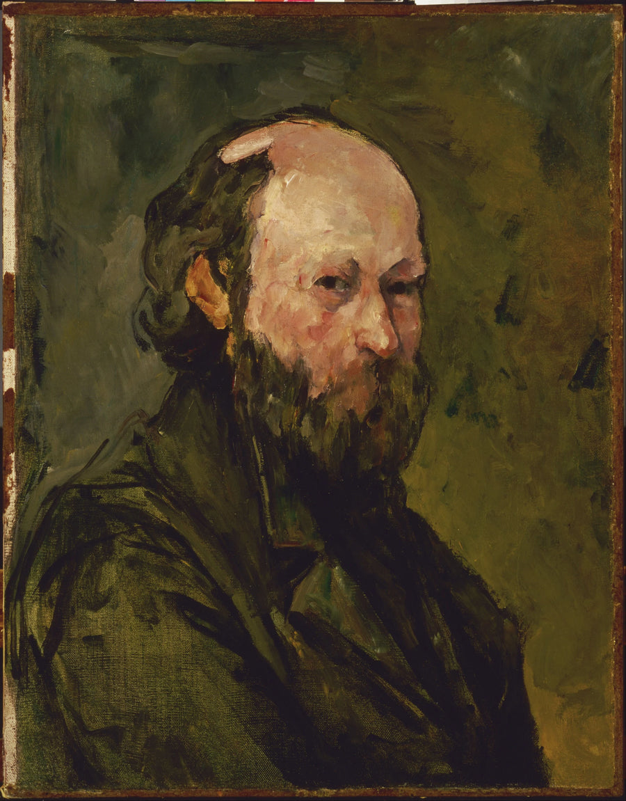 Porträt des Künstlers - Paul Cézanne