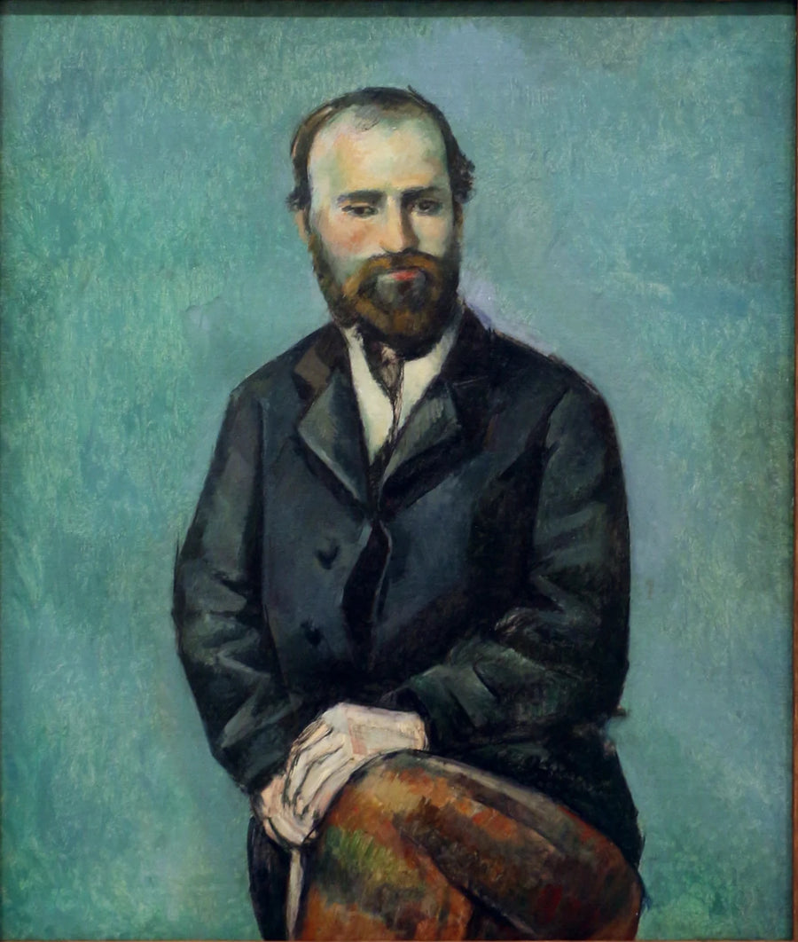 Porträt des Künstlers, nach einer Fotografie - Paul Cézanne