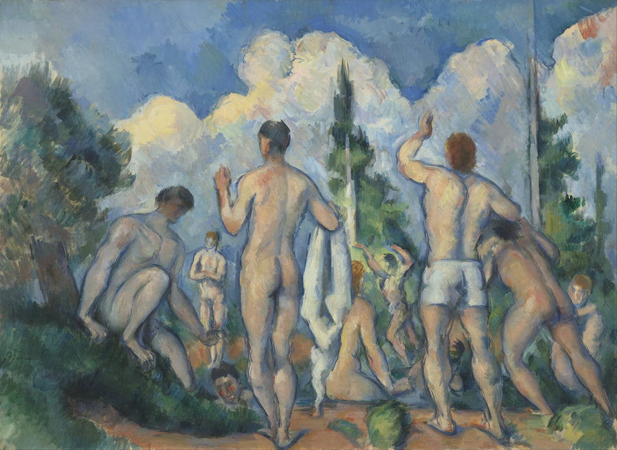 Die Badenden - Paul Cézanne