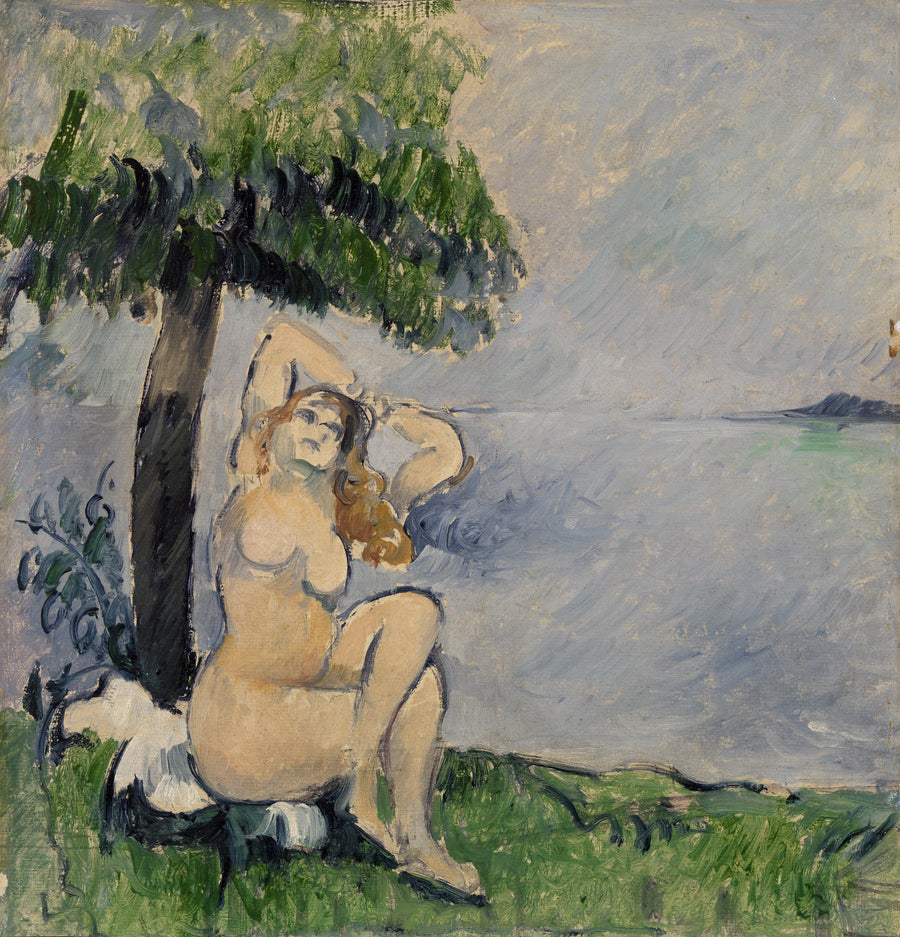 Badende am Meeresufer - Paul Cézanne
