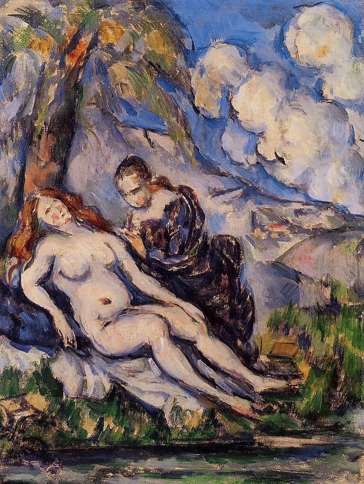 Bethsabée, oder die keusche Susanne - Paul Cézanne