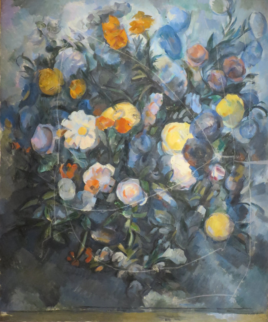 Blumenstrauß, nach Delacroix - Paul Cézanne