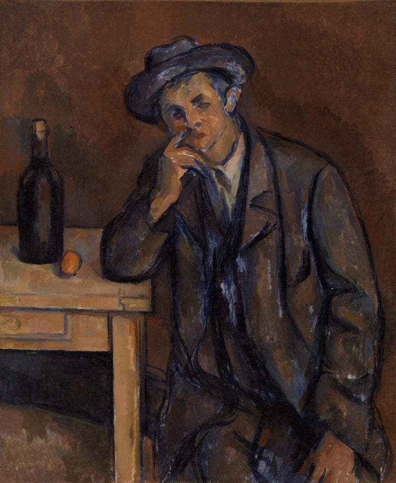 Der Trinker - Paul Cézanne