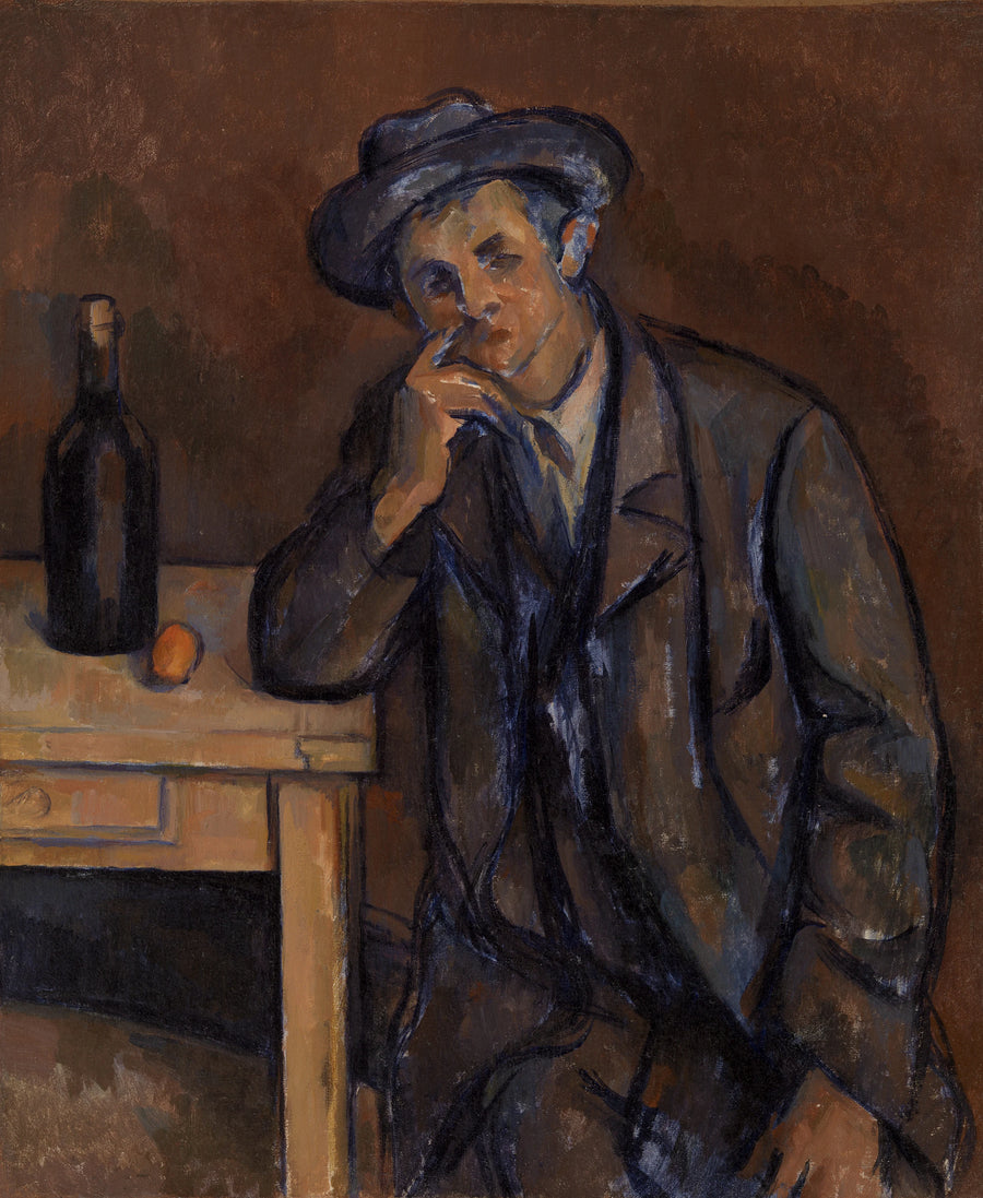 Der Trinker - Paul Cézanne