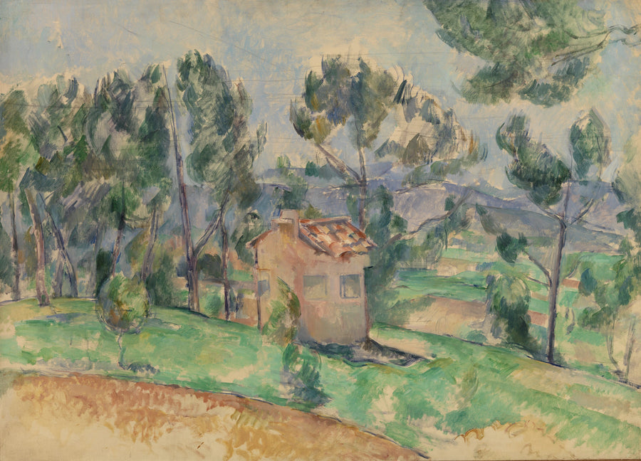 Jagdhaus in der Provence - Paul Cézanne
