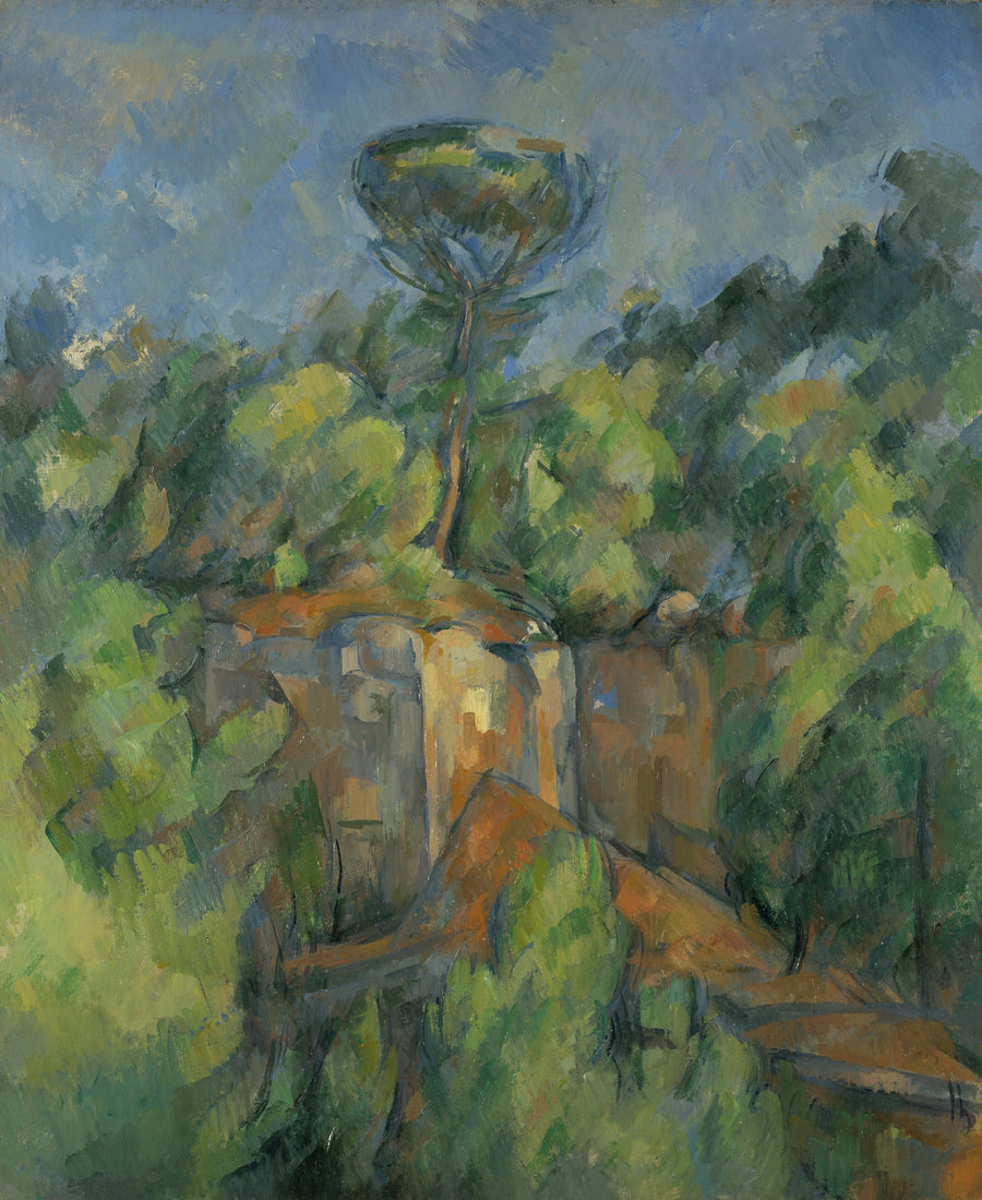 Bibémus Steinbruch - Paul Cézanne