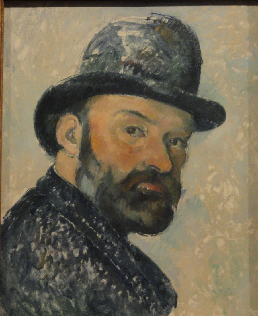 Cezanne mit Melone - Paul Cézanne